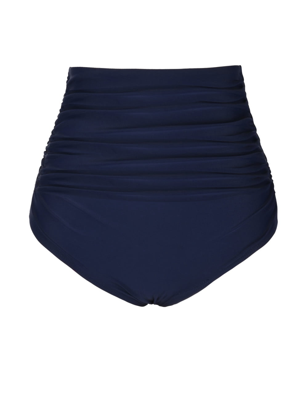 Mycoco Women's High Waisted Bikini Bottom Bathing Suit Brief Shirred Swim Bottom