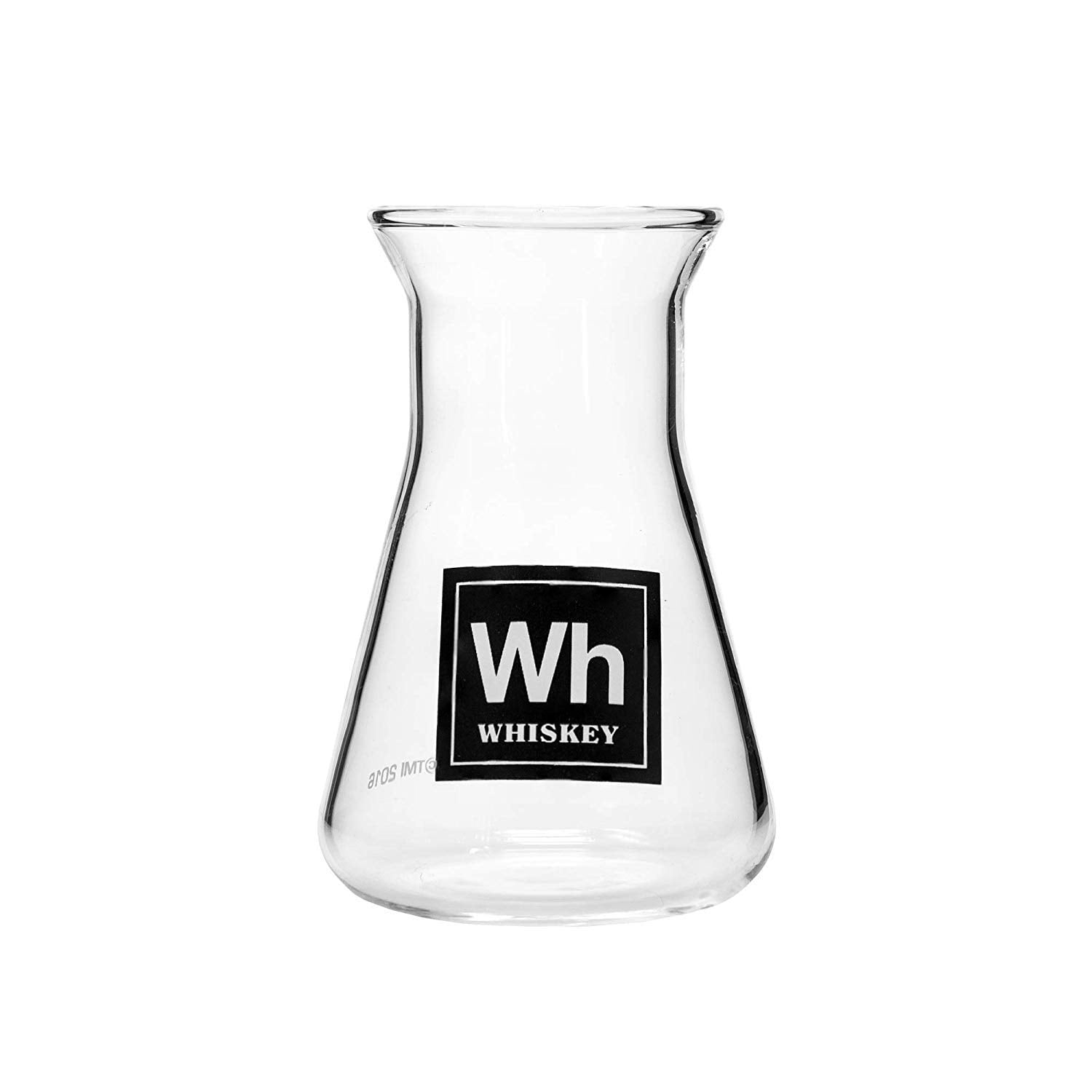 Drink Periodically Set of 6 Laboratory Erlenmeyer Flask Shot Glasses Clear Glass-2.75oz each 