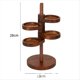 thumbnail image 4 of 1 Estante de Almacenamiento de Madera para Llaves, de Madera Maciza, para Mesa, , para Guardar Joyas y Artículos Decorativos. A, 4 of 5