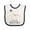 White and Black, variant on Inktastic It's My First New Year's Horse Boys or Girls Baby Bib