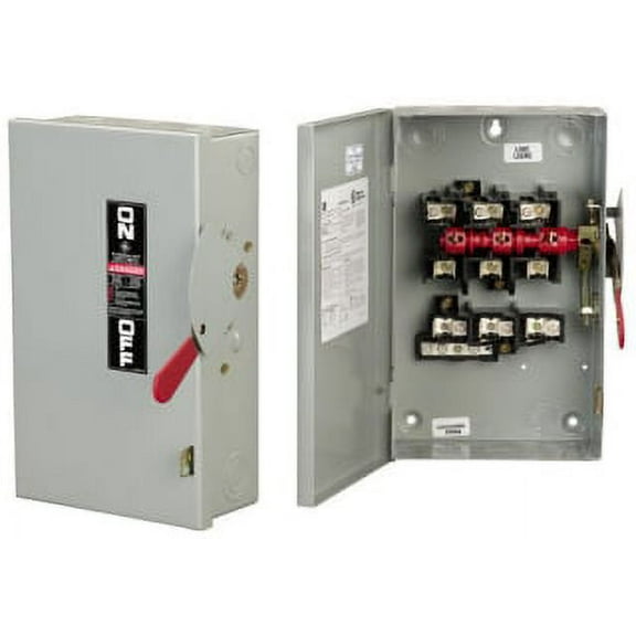 General Electric 200 Amp No Fuse 2 Pole Indoor Safety Switch