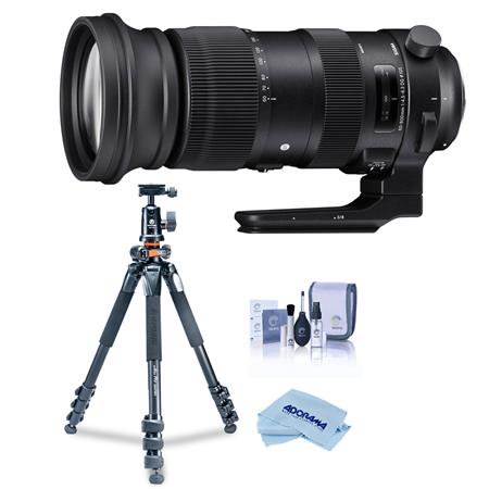 UPC: 0192223113282 | 60-600mm f/4.5-6.3 DG OS HSM Sports Lens for Canon EF  Bundle with Vanguard ALTA PRO 264AT Al Tripod Kit  Cleaning Kit  Cleaning Cloth