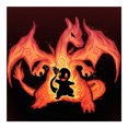 thumbnail image 1 of Hilo bordado punto de cruz completo 11CT algodón Pocket Monster Charizard impreso, 1 of 9