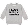 thumbnail image 2 of Inktastic I Love My Grandma Toddler Sweatshirt, 2 of 4