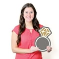 thumbnail image 7 of Big Dot of Happiness Congrats On The Engagement - Yard Sign and Outdoor Lawn Decorations - Engagement Party Yard Signs - Set of 8, 7 of 7