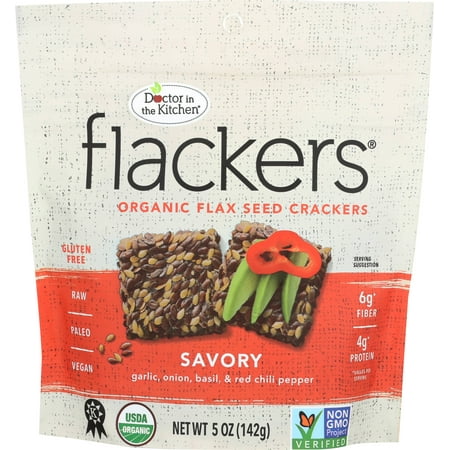 Flax Seed Gluten Free - CRACKER FLXSD SAVORY FLACKERS