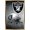Gold Framed Version, variant on NFL Las Vegas Raiders – Helmet 20 Wall Poster, 14.725" x 22.375"