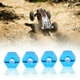 thumbnail image 2 of RC Hex Mount, Remote Control Car Parts Aluminum Alloy RC Hex Mount RC Hex Mount Coupler RC Car Parts  For Assemble The Parts For Remote Control Car Blue, 2 of 8