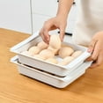 thumbnail image 1 of Caja de Huevos Estilo Cajón para Refrigerador, Caja de Almacenamiento de Alimentos, Caja de Almacenamiento Japonesa Extraíble Refrigerada, 1 of 7