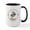 White/Black Inside, variant on CafePress - Easter Here Comes Peter Cottontail Large Mug - 15 oz Ceramic Large White Novelty Mug