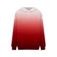 thumbnail image 4 of Mode Femmes Sweat-Shirts Décontractés à Col Rond Sweat-Shirts à Manches Longues Violet Foncé XXL, 4 of 5
