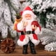 thumbnail image 4 of Bearachild Adornos Decoraciones Hechas De Materiales Joy To Family Papá Noel Decoraciones De Pie Muñeco Claus Kits de decoración para fiestas Beige, 4 of 6