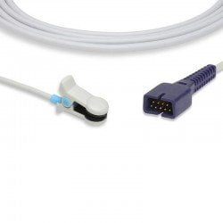 

Replacement for GOLDWAY VET 420A ADULT EAR CLIP SHORT SPO2 SENSOR