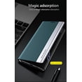 thumbnail image 5 of Magnetic Case for Samsung Galaxy M33 Premium PU Leather Cover,[Shockproof TPU Interior Case] Stand Flip Phone Case for Samsung Galaxy M33 CX Red, 5 of 9