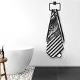 thumbnail image 5 of Cotton Bath Towels for Bathroom - Optical Zebra Illusion Microfiber Quick Dry Towels for Body Bath Sheets, Personalized Beach Towel, Soft Shower Towels for Travel Home Beach 27*55in, 5 of 7