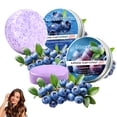 thumbnail image 2 of Blueberry Fields Shampoo & Conditioner Bundle Bars, Natural Blueberry Extract for Hair Thinning & Frizz, Unisex Solid Hair Care Set 3.84OZ(1PC), 2 of 9