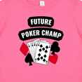 thumbnail image 4 of Inktastic Future Poker Champ Boys or Girls Baby T-Shirt, 4 of 5