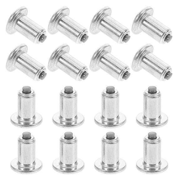 HEMOTON Universal 100pcs Silver Metal Tire Studs for Cars Motorcycles ATVs Winter Antislip Snow Spikes for