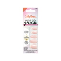 Sally Hansen Salon Effects Perfect Press-On Nails, Coquette Me Not, Non-Damaging, Easy to Apply