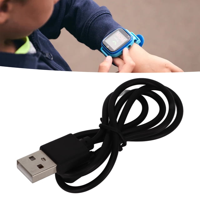 2 Pinos Cargador Smartwatch, Cargador de RelOJ Inteligente Magnético PortáTil Cable USB MÚLTIPLES Formas de Carga Accessorios para RelOJ Inteligente