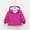 Hot Pink, variant on Windproof Jacket Kids Boys Lined Thickened Windbreaker Jacket with Hood Hoodie Zip Up Lightweight Jacket Fall Coat Kids Girls Clothing 3-4 Years