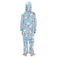 thumbnail image 3 of Cows Milk Pattern One Piece Pajamas Soft Jumpsuit Cozy Sleep and Play Romper Zipper and Pockets 9Y-11Y, 3 of 8