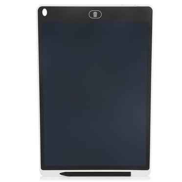 Abastado LCD Writing Board Paperless Writing Tablet Drawing Office School Children White 12 Inch