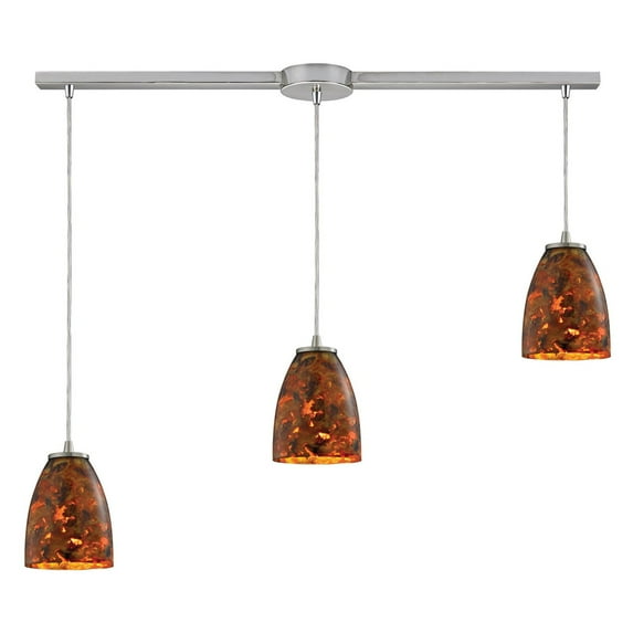 ELK Lighting 3 Light Linear Pendant