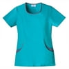 Pacific Wave Scoop Neck Top