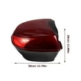 thumbnail image 2 of QUTETN Helmets Electric Car Trunk Motorbike Saddle Case Motorcycle Storage Container, 2 of 8