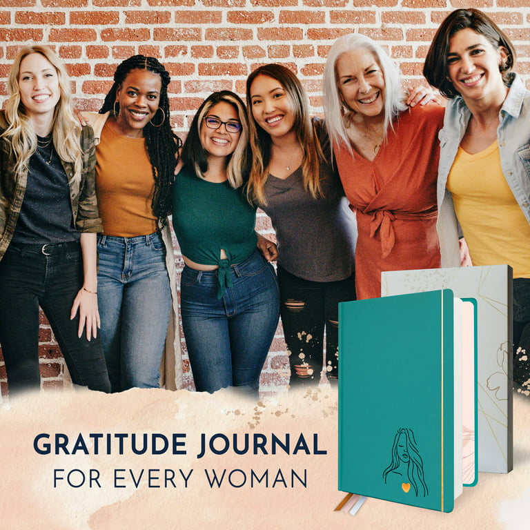 Ryve Gratitude Journal - 6 Months Positivity & Grateful Journal - Guided Journal with Prompts, Affirmation Journal, Mindfulness Journal, Wellness