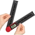 thumbnail image 1 of Flintronic Digital Angle Finder 7/200mm Digital Inclinometer Protractor Protractor Angle Ruler with LCD Display Angle Measure Tool for Woodworking Construction Repairing, 1 of 5