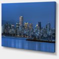 thumbnail image 2 of Vancouver Downtown in Evening - Extra Large Canvas Art Print, 2 of 4