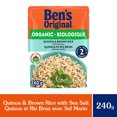 thumbnail image 1 of BEN'S ORIGINAL Organic Quinoa & Brown Rice With Sea Salt, Organic Food, 240g, 1 of 7