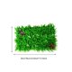 thumbnail image 5 of Pared De Plantas, Fondo De Césped Artificial Plantado Verde, Pared Verde, Decoraciones De Jardín De Flores Falsas De Plástico Para Puerta, Balcón Eigraketly HA039809-02, 5 of 6