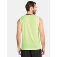 thumbnail image 4 of Athletic Works Men's and Big Men's Mixed Media Tank Top, Sizes XS-5XL, 4 of 5