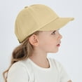 thumbnail image 5 of Toddler Hat Cute Brown Baseball Hat for Boys Breathable Casual Toddler Baseball Caps for Boys 1 Years Kids Clothes, 5 of 9