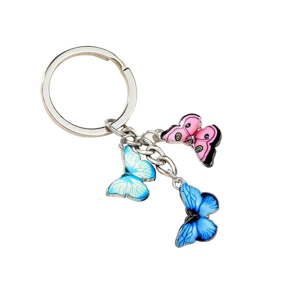 Dripping Pendant Keychain Fashion Keyring Bag Accessory Unique Design Idea for Women Men