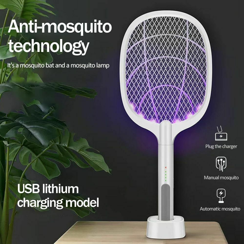 Prime Star+ Handheld Home Electric Fly Mosquito Swatter Racket Bug