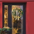 thumbnail image 5 of Suncoda Christmas Wreath, Our Lady of Wreath Christmas Wreath Bow Supplicate Wreath, Christmas Ornament, 5 of 8