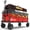 Red, variant on Sekey 48''L Collapsible Foldable Extended Wagon with 440lbs Weight Capacity, Heavy Duty 300L Folding Utility Garden Cart with Big All-Terrain Beach Wheels & Drink Holders. Red&Grey