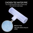 thumbnail image 5 of 30pcs Chicken Waterer Tee Fittings Fully Automatic Poultry Waterers Fittings, 5 of 5