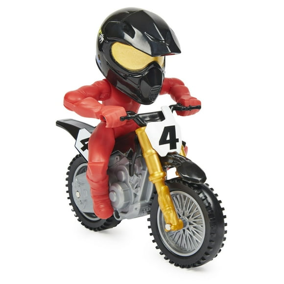 Supercross, Race and Wheelie Bike, Authentic Ricky Carmichael Collector Motorcycle, 1:18 Scale Kids Toys for Boys Aged 5 and Up