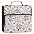 thumbnail image 5 of FORMRS Zipper Binder with Shoulder Strap 2-inch Ring 500 Sheet Capacity File Bag, Colorful Abstract Pattern, 5 of 5