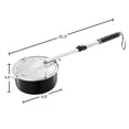 thumbnail image 5 of Campfire Popcorn Popper – Anticuada máquina de palomitas de maíz con mango telescópico, equipo de camping por Great Northern Popcorn (negro), 5 of 5