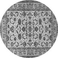 thumbnail image 1 of Ahgly Company Indoor Round Persian Gray Traditional Area Rugs, 7' Round, 1 of 1