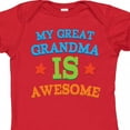thumbnail image 4 of Inktastic My Great Grandma is Awesome Boys or Girls Baby Bodysuit, 4 of 5