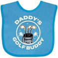 thumbnail image 3 of Inktastic Daddy Golf Buddy Boys or Girls Baby Bib, 3 of 4