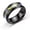 multicolor, variant on Men Titanium Stainless Ring Couple Rings Jewelry Vintage Wide Band Rings Gifts .-Coffee-9