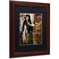 thumbnail image 2 of Trademark Fine Art "Art Nouveau Zodiac Sagittarius" Canvas Art by Color Bakery Black Matte, Wood Frame, 2 of 4
